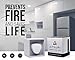 AITXURI Household Gas Alarm- Natural Gas Detector- Plug in Methane,LPG,Combustible Gas Leak Monitor- Home Prevent Fire Explosion Device