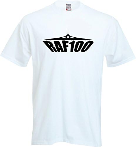RISKYT RAF 100 Years Air Force Centenary Vulcan Bomber T Shirt