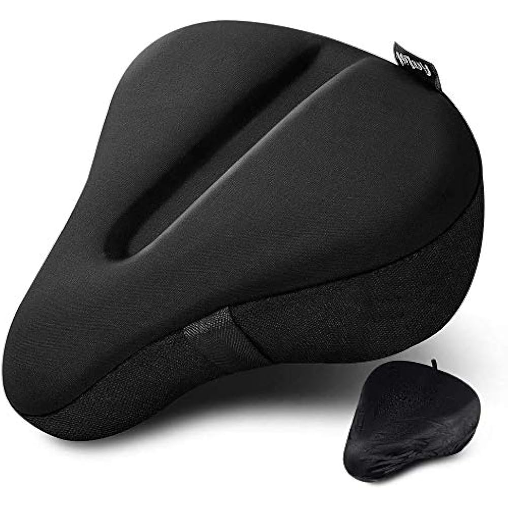 ACELIST Gel Bike Seat Cover Exercise Cushion Pad Extra Soft Bicycle