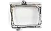 Evan-Fischer EVA18972010115 Headlight Door Single Passenger Side RH Grill Extension Grille headlamp Bezel Molding Moulding trim Chrome