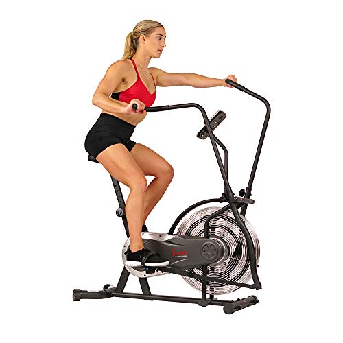 Sunny Fan Workout Bike Sunny Health Fitness Zephyr Air Bike, Fan