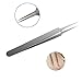 Beautyer Blackhead Remover Kit Comedone Extractor Tool Stainless Steel Removal Kit for Acne Blemish Whitehead Treatment - 5Pcs Zit Extractor Tweezers