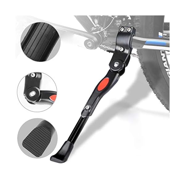 ADEPTNA Heavy Duty Bike Kickstand Aluminium alloy Adjustable Bicycle