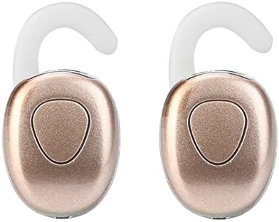 Dreamyth Twins Wireless Bluetooth Stereo Headset In-Ear Earbuds For Android For iOS Durable (Gold)