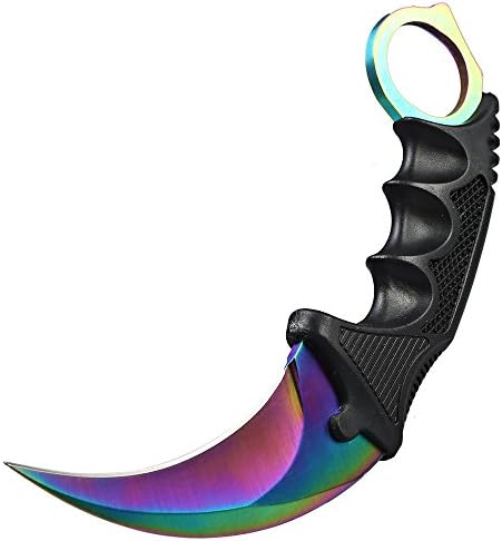 CS GO Counter Strike Claw Knife Tactical Survival Camping Tool Colormix Colour