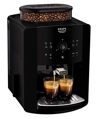 Krups EA8110 Arabica Quattro Force Kaffeevollautomat | 1450 Watt | Wassertankkapazität: 1,8 Liter | Pumpendruck: 15 Bar… – Bild 4