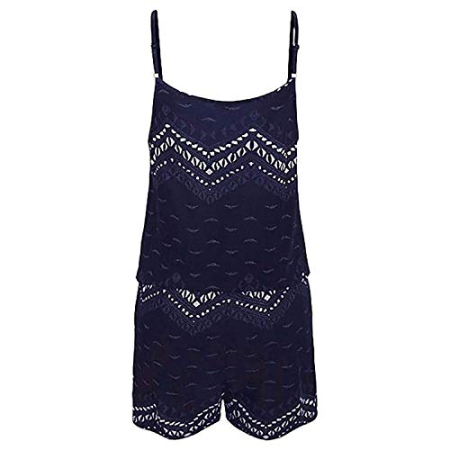 Boomboom Women Jumpsuits, Women Casual Summer Floral Jumpsuit Romper (S, A) - Thumbnail 2
