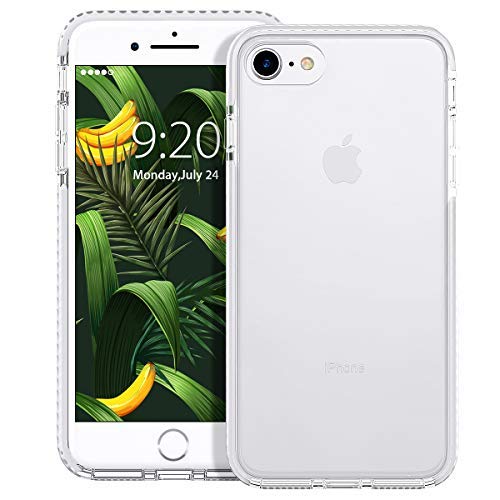 MATEPROX Magnetic Case Compatible with iPhone 16e/iPhone 17e Cases,[Compatible with MagSafe] Military Protective Bumpers Clear Cover with Screen Protector-Black