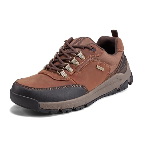 Dunham Men’s Alpine Waterproof Lace-up Sneaker, Medium Natural, 12 X-Wide