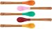 Avanchy Baby Infant Bamboo Feeding Spoons. Fda Approved, Bpa Free Silicone. A Great Baby Gift Set! (Green, Pink, Orange, Yellow, Magenta) primary
