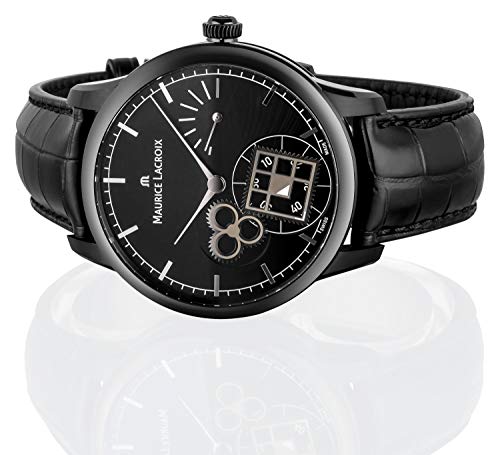 Maurice-Lacroix-Masterpiece-Square-Wheel-Limited-Edition-Herren-Armbanduhr-Analog-Handaufzug-mit-schwarzem-Krokolederband-BlackBlack-MP7158-PVB01-302-1