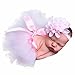 Newborn Baby Girls Photo Photography Prop Tutu Skirt Headband Outfit Clothes Set