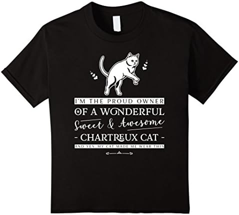 Kids Chartreux Cat Christmas Or Birthday Gift 6 Black