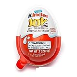 Kinder Joy Chocolate Eggs with Surprise Toy Inside: 15-Piece Box