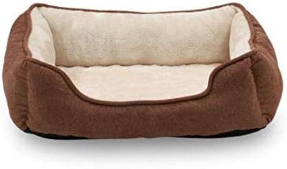 slatters be royal store Reversible Dual Ultra Soft Velvet Luxury Maroon Black Color Sofa Bed Pet Bed|Dog Bed|Cat Bed|Puppies Puppy Bed|Rabbit Bed,Small