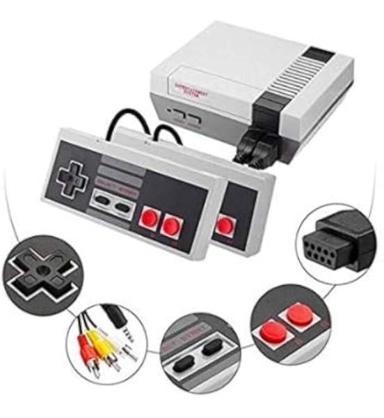 game console with built in games