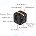 Mini Spy Hidden Camera - Nanny Cam - Hidden Cam - Surveillance Camera - Spy Camera - Security Camera - Portable Small Camera - Action Camera - Cam with Motion Detection for Home, Car