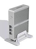 Kingdel Win 10 Mini Desktop Computer, Fanless HTPC with Intel Celeron N3150 CPU Quad Core 2.08GHz, 4GB RAM, 64GB SSD, 2LAN, 2HDMI, 4USB 3.0, Wi-Fi