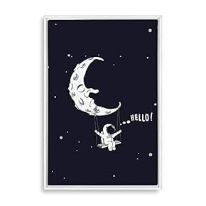 Framed Canvas Wall Art Cartoon Children