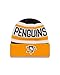 New Era NHL Pittsburgh Penguins Biggest Fan 2.0 Cuff Knit Beanie, One Size, Yellow