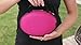 CASEBUDi Oval Hard Shell Headphone Carrying Case | Travel Pouch Protection Compatible with Foldable Headphones | Pink Ballistic Nylon