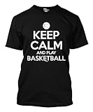 Keep Calm And Play Basketball Men's T-shirt