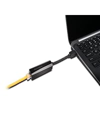 Kensington USB 3.0 Fast Ethernet, Negro talla única