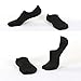 M&Z Mens 5 Pack No Show Socks Antiskid Terry Foot Athletic Cotton Sports Sock