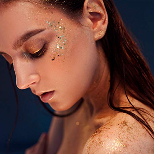 image for MerryXD Chunky Glitter for Face, Hair and Festival - Body Glitter Face