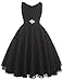 GRACE KARIN Sleeveless Flower Girl Lace Bridesmaid Wedding Dresses