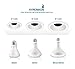 Hyperikon BR30 LED Bulb Dimmable, 9W=65W Wide Flood, E26 Base, UL, Energy Star, Warm White, 6 Pack