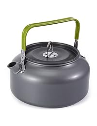 Wealers Aluminum Outdoor Camping Hiking Kettle Cof