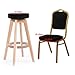 Blesiya 1Pcs Stretch Spandex Kitchen Wedding Dining Chair Cover Slipcover, for Wedding Banquet Party Home Hotel Bar Cafe, fits Max 20