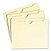 Smead File Jacket, Straight-Cut Tab, Flat-No Expansion, Letter Size, Manila, 100 per Box (75410)