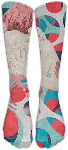 Nake Woman Scraching Back Compression Socks Long Socks Women's Leg Warmers Socks Sport Socks