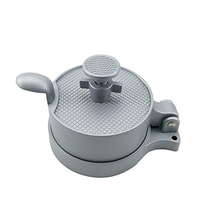 Do4U Hamburger Press Maker Manual Stuffed Burger Press Machine with 50 Free Patty Papers (Aluminum Non-Stick Hamburger Press)