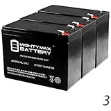 Mighty Max Battery ML10-12 - 12V 10AH iZip i-750 36 Volt Scooter Battery (Requires 3) - 3 Pack Brand Product
