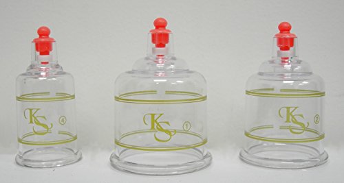 Professional Cupping Set *Made in Korea* (17 Cups) with Extension Tube($3.00 Value) KS Choi Corp 