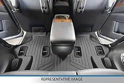 MAXLINER Floor Mats 3 Rows and Cargo Liner Behind