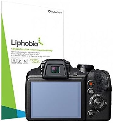 New New Gilrajavy Liphobia Fiji Finepix S9900W Hi Clear Clean Camera Screen Protector Shield Guard Anti-Fingerprint 2Pcs