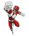 Mighty Morphin Power Rangers Red Ranger Poster Wall Decal Peel & Stick Removable Vinyl Sticker