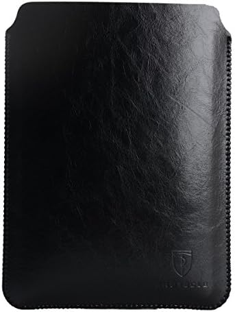PROTECLE Slim Sleeve Case for Kindle Paperwhite –Minimalist Design mLeather Pouch Case fit Kindle Paperwhite (Crazy Horse Surface &amp; Black)