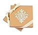 BRIDE DAZZLE Bridesmaid Gift - Pretty Single Floating Pearl Necklace (Gold Color, Simulated Pearl)
