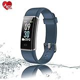Semaco Fitness Tracker, Fitness Watch with Color Screen Heart Rate Monitor Sleep Monitor, IP68 Waterproof Step Counter Activity Tracker, Smart Watch for Kids Women and Men(Gray)
