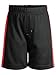 Warner Bros. The Flash Toddler Boys Athletic Performance T-Shirt Mesh Shorts Set Red/Black 4T