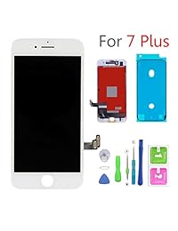 Pantalla de repuesto para iPhone 7 7P 6P pantalla LCD y digitalizador de pantalla táctil, montaje completo con kit de herramientas de reparación