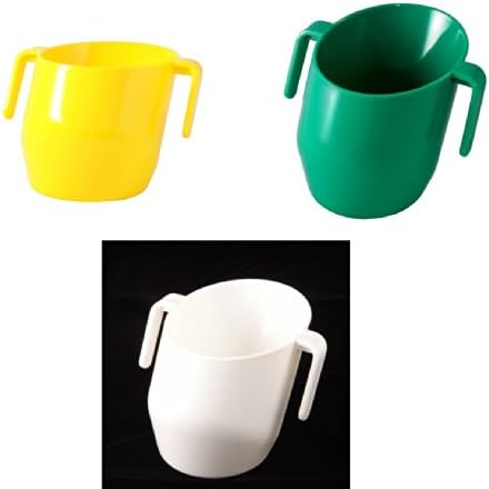 Doidy Cup Bundle - Green & Yellow & White - Solid Colour 3 Items