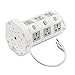 Anmire Vertical Power Strip Multi-sockets 11 Outlets and 2 USB, 2500W, 110-250 Worldwide Voltage Tower Power Socket Universal Jack Outlets with 6.5 Feet Cord for Home and Office