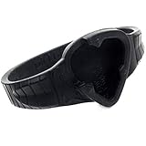 Pickbandz PRO Guitar Pick Holder Silicone Wristband in Black Raven - M to L fit - Designed to hold up to 7 Picks!
