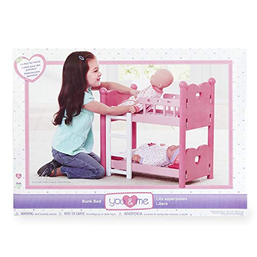 You & Me Bunk Baby Doll Bunk Bed, for Ages 36 Pricepulse
